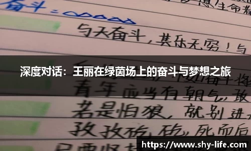 深度对话：王丽在绿茵场上的奋斗与梦想之旅
